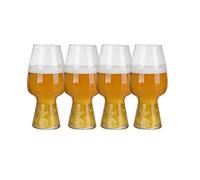 SBZIOJHDR bicchiere da birra, Bicchiere da pinta personalizzato, bicchieri birra Set di 4 boccali Boccale in vetro grande capacità 550 ml La tazza ideale