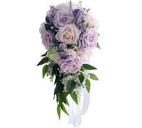 SBZIOJHDR Bouquet da Sposa, Bouquet da Sposa, Fiori Artificiali, Che Tiene
