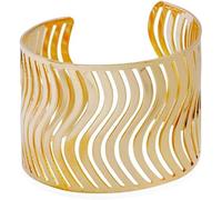 SBZIOJHDR bracciale, Bracciale regolabile con ciondolo for gioielli da donna, bracciale stile punk, bracciale rigido, bracciale largo, con estremità aperta