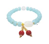SBZIOJHDR Bracciale con diamanti Bracciale ricchezza Amuleto di cristallo Ricchezza fortunata allontana gli spiriti maligni talismano for la prosperità Denaro Buona fortuna, Stile D(Style h-8 inches)