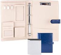 SBZIOJHDR cartellina, Organizer for conferenze aziendali, blocco note, cartella for donne e uomini(Blue)