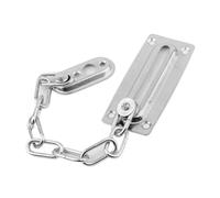 SBZIOJHDR Catena per Porta, Serratura a Catena for Porta Limita la Porta Finestra Antifurto Lucchetto a Catena di Sicurezza in Acciaio Inossidabile Serratura for Armadio con chiavistello