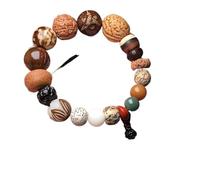 SBZIOJHDR collana di legno， Bracciale Bodhi naturale, braccialetto for la meditazione, accessori for collane da polso for uomini e donne Wenwan