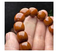 SBZIOJHDR collana di legno， Bracciale con perline della Bodhi della fortuna. Bracciale elasticizzato della Bodhi con semi di denaro squisito for uomo, donna, preghiera, meditazione