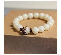 SBZIOJHDR collana di legno, Bracciale for meditazione Benedizione Prega Accessori Wenwan, Circonferenza del polso