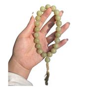 SBZIOJHDR collana di legno, Braccialetti con perline di radice di Bodhi di fagioli Rosario da tenere in mano for la meditazione di preghiera intorno alle dita dolcemente
