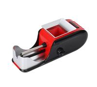 SBZIOJHDR Macchina per rollare tabacco. Macchina for arrotolare sigarette completamente automatica, macchina elettrica portatile for riempire sigarette, adatta for tubi da 8,0 mm(Red)