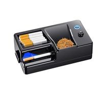 SBZIOJHDR Macchina per rollare tabacco. Macchina for riempire le sigarette portatile a induzione infrarossa, design ricaricabile, for compleanni e festività(Black,8mm)