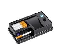 SBZIOJHDR Macchina per rollare tabacco. Piccola macchina for il riempimento di sigarette for uso domestico, display digitale di conteggio, diametro del tubo 6,5/8,0 mm(Black,6.5mm)