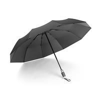 SBZIOJHDR ombrello, Manico ergonomico, apertura e chiusura automatica, resistente al vento, sole alla pioggia, 10 stecche, uomo donna, protezione UV UPF 50