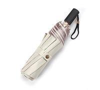 SBZIOJHDR ombrello, Manico ergonomico, apertura e chiusura automatiche, leggero portatile, resistente al sole alla pioggia, 8 stecche, uomo donna, protezione UV UPF 50