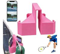 SBZIOJHDR Supporto per telefono da rete da tennis, Supporto for telecamera da tennis, supporto for for rete, for telefono for for pickleball(Pink 1pc)
