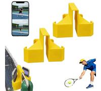 SBZIOJHDR Supporto per telefono da rete da tennis, Supporto for telecamera da tennis, supporto for for rete, for telefono for for pickleball(Yellow 2pcs)