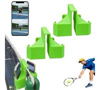 SBZIOJHDR Supporto per telefono da rete da tennis, Supporto for telecamera da tennis, supporto for for rete, for telefono for for pickleball(Green 2pcs)