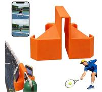 SBZIOJHDR Supporto per telefono da rete da tennis, Supporto for telecamera da tennis, supporto for for rete, for telefono for for pickleball(Orange 1pc)
