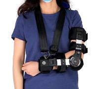 SBZIOJHDR tutore per braccio con cerniera, Stecca stabilizzatrice post-operatoria for il gomito for la protezione e stabilità delle articolazioni, sinistra(Right)