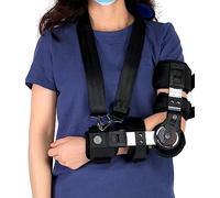 SBZIOJHDR tutore per braccio con cerniera, Stecca stabilizzatrice post-operatoria for il gomito for la protezione e stabilità delle articolazioni, sinistra(Left)