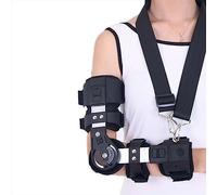 SBZIOJHDR tutore per braccio con cerniera, Supporto for il recupero da lesioni al braccio, sollievo dal dolore, for sindrome del tunnel cubitale e intrappolamento nervo ulnare, sinistro(Left)