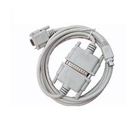 SC-09 Porta seriale RS232 Cavo di Programmazione PLC Serie FX/A Adatto USB-SC09 Scarica USBSC09(White,5M)