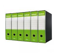 SC.6 REGISTRATORI ESSELTE OXFORD PROTOCOLLO 23XH.33 DORSO 8 VERDE LIME 390785600