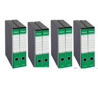 SC. 8 REGISTRATORI ESSELTE OXFORD PROTOCOLLO 23XH.33 DORSO 5 VERDE 390784180