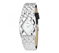 SC Crystal Orologio al quarzo da donna in metallo rodio, argento