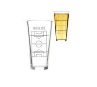 SC E-COMMERCE Bicchiere da Birra VAR 570 ml - Bicchiere da Pinta con Gioco da Bere a Tema Calcio - Idea Regalo Divertente per Tifosi e Serate con Amici