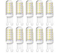 SC E-COMMERCE Lampadine LED G9 3W Luce Fredda 6000K, 430 LM, Non Dimmerabile, Angolo 360°, Base in Ceramica Ignifuga, Risparmio Energetico, 230V, Set da 20 - Classe Energetica D