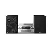 Panasonic SC-PMX94EG-S set audio da casa Microsistema per la Nero, Argento 120 W [SC-PMX94EG-S]