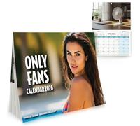 SC Products Only Fans - Calendario 2026, regalo divertente per uomini, formato A4, divertente calendario 2026, regalo segreto di Babbo Natale per uomini, idee di Babbo Natale segrete per ufficio
