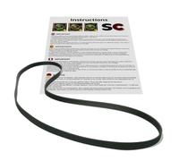 SC Solocorreas - Cinghia per lavatrice compatibile (5EPJ 1276 / EPJ 1276 / 5PJE 1276/1276 PJE/EL 1276 J4 / 4PJE 1276/1276 J4 MAEL)