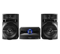 SC-UX102E-K - Mini-HiFi-Anlage con Bluetooth, 300W, lettore CD, Bluetooth, USB, jukebox, nera