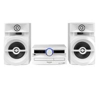 SC-UX102E-W - Sistema audio con lettore CD, Bluetooth e USB, bianca