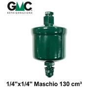 SC082MM - Filtro disidratatore GMC 1/4'' x 1/4'' 130 cm³ a setaccio molecolare