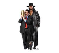 SC4161 Sagoma in cartone a grandezza naturale The Undertaker e Paul Bearer WWE con mini