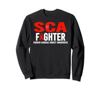 Sca Awareness Fighter - Consapevolezza improvvisa dell'arresto Cardiaco Felpa