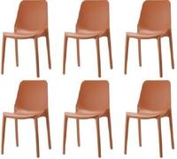 Set 6 Sedie GINEVRA di Scab Design per Cucina, Bar, Giardino, Ristorante -Design