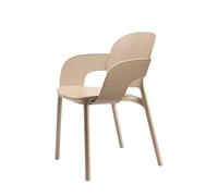 SCAB DESIGN POLTRONA HUG ART. 2382 IN TECNOPOLIMERO CON BRACCIOLI (TORTORA, 2)