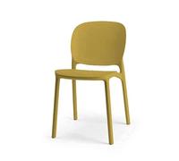 SCAB DESIGN SEDIA HUG ART. 2380 IN TECNOPOLIMERO VARI COLORI (2, SENAPE)