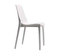 Scab Design Sedia Modello Ginevra in tecnopolimero Set 6Pezzi - Disponibile in 8 Colori - per Interni ED Esterni (Lino)