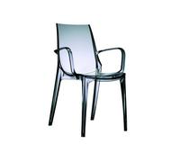 SCAB DESIGN SET 2 SEDIE SEDIA POLICARBONATO VANITY CASA BAR RISTORANTI BISTROT