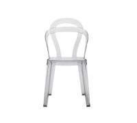 Scab Design set 2 Sedie Titì art. 2330 Fumè Trasparente