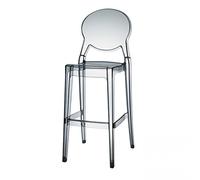 Scab Design Set 2 sgabelli Igloo H. 74 Colore Trasparente