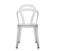 Scab Design Set di 4 sedie Titì impilabile, Trasparente