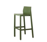 SCAB DESIGN SGABELLO KATE ART. 2346 IN TECNOPOLIMERO VARI COLORI PER CUCINA ALTEZZA 65 CM VARI COLORI SET DA 2PZ (VERDE OLIVA)