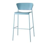 SCAB DESIGN SGABELLO Modello LISA set 2 pezzi - Disponibile in 6 colori - Disponibile in 2 altezze per casa, bar, ristoranti, pizzerie, pub. (AVIO, 75)