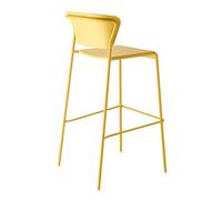 SCAB DESIGN SGABELLO Modello LISA set 2 pezzi - Disponibile in 6 colori - Disponibile in 2 altezze per casa, bar, ristoranti, pizzerie, pub. (GIALLO SENAPE, 75)