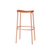 SCAB DESIGN SGABELLO MODELLO TRICK ART. 2524 ALTEZZA 65 CM VARI COLORI IN ACCIAIO ZINGATO E VERNICIATO (TERRACOTTA)