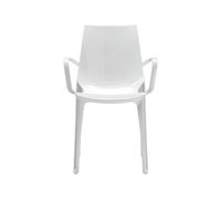 Scab Sedia con Braccioli Vanity Bianco Pieno