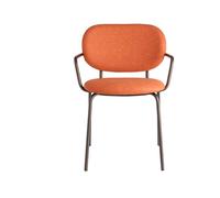 Scab Sedia Si-Si Bold art. 2518 con struttura in metallo e scocca in tessuto - Con braccioli - CON VOUCHER 15% NEL CARRELLO